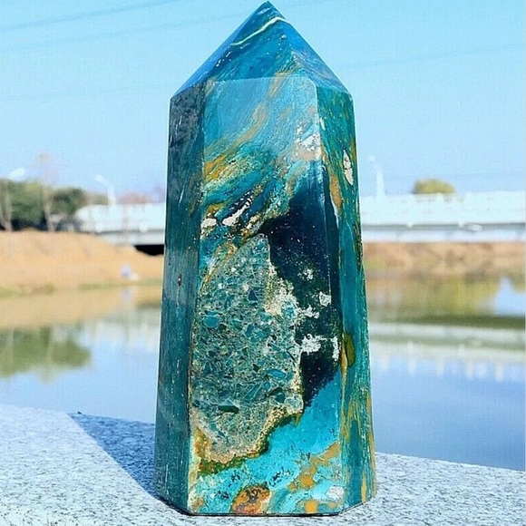 Jewelry - High Quality Ocean Jasper Tower 478 grams